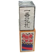 Vintage Hanafuda Cards 2” x 1.25” Sealed New