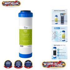 Ispring FG15 10x2.5" GAC Carbon Water Filter for Reverse Osmosis - Reduces PFAS