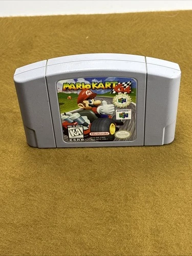 Mario Kart 64 (Nintendo N64, 1997) -  NUS-006 Working