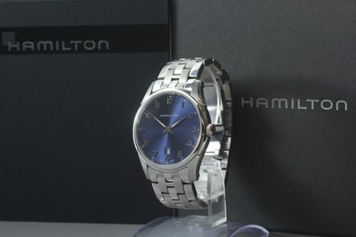 [MINT] Hamilton Jazz master Thinline H385111 Men's Quartz Watch From JAPAN