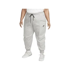 NWT Nike Plus Size Sportswear Tech Fleece Mid-Rise Joggers GREY HEATHER $120  2X