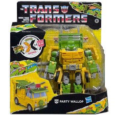 Transformers Collaborative  Teenage Mutant Ninja Turtles Party Wallop NEW MINT