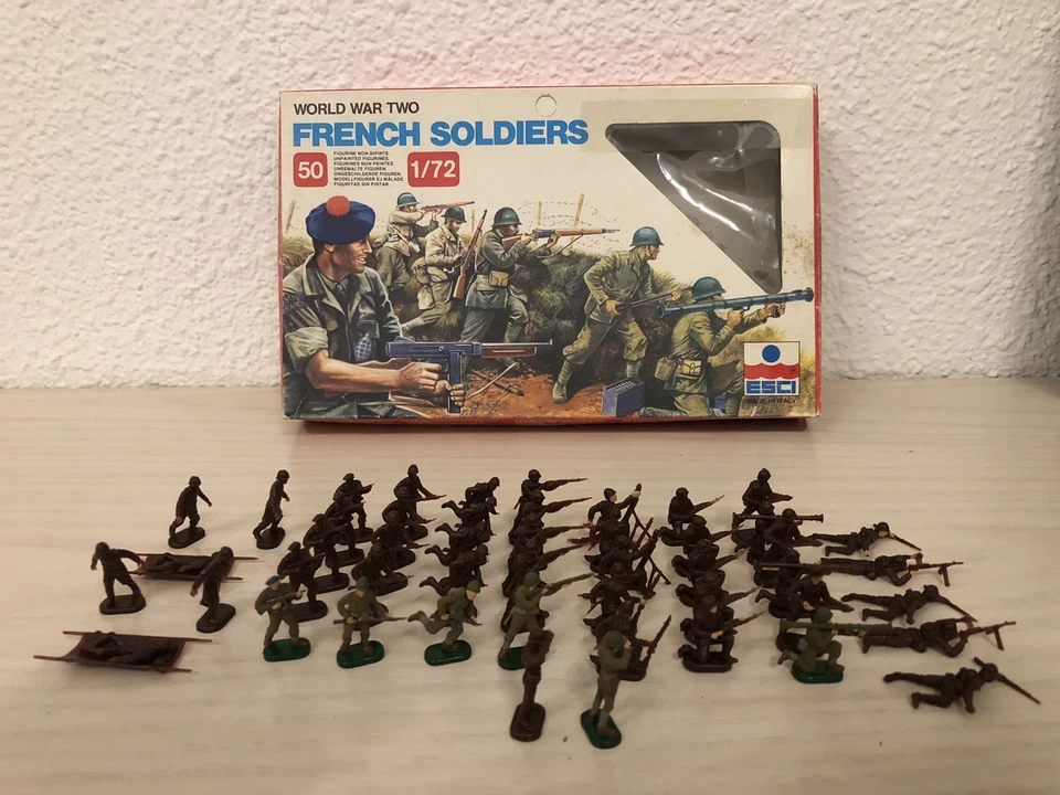 Petits Soldats ESCI 1:72eme - WW2 French Soldiers 1939-45 - Photo 2/3
