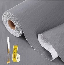 1 Roll 60cm X 600cm Non Slip Shelf Liner Kitchen Fridge Cupboard Tray Wipe Over