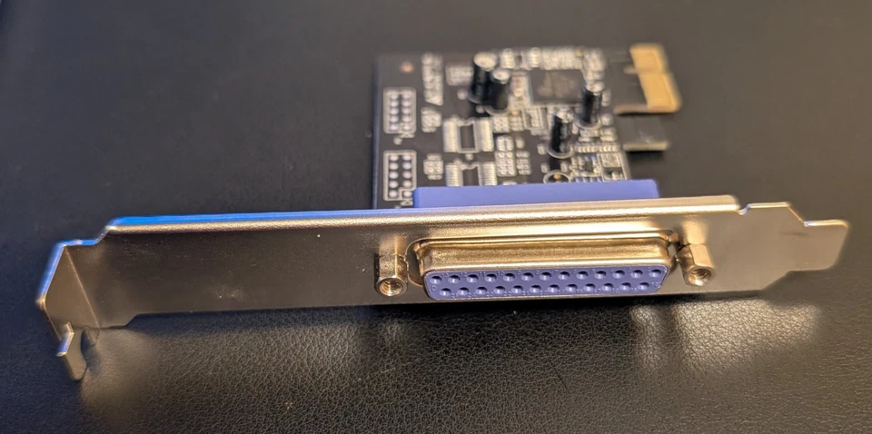 Rosewill RC-302E Parallel IEEE 1284 Parallel Port Card PCI-Express x1 - Image 3 of 4