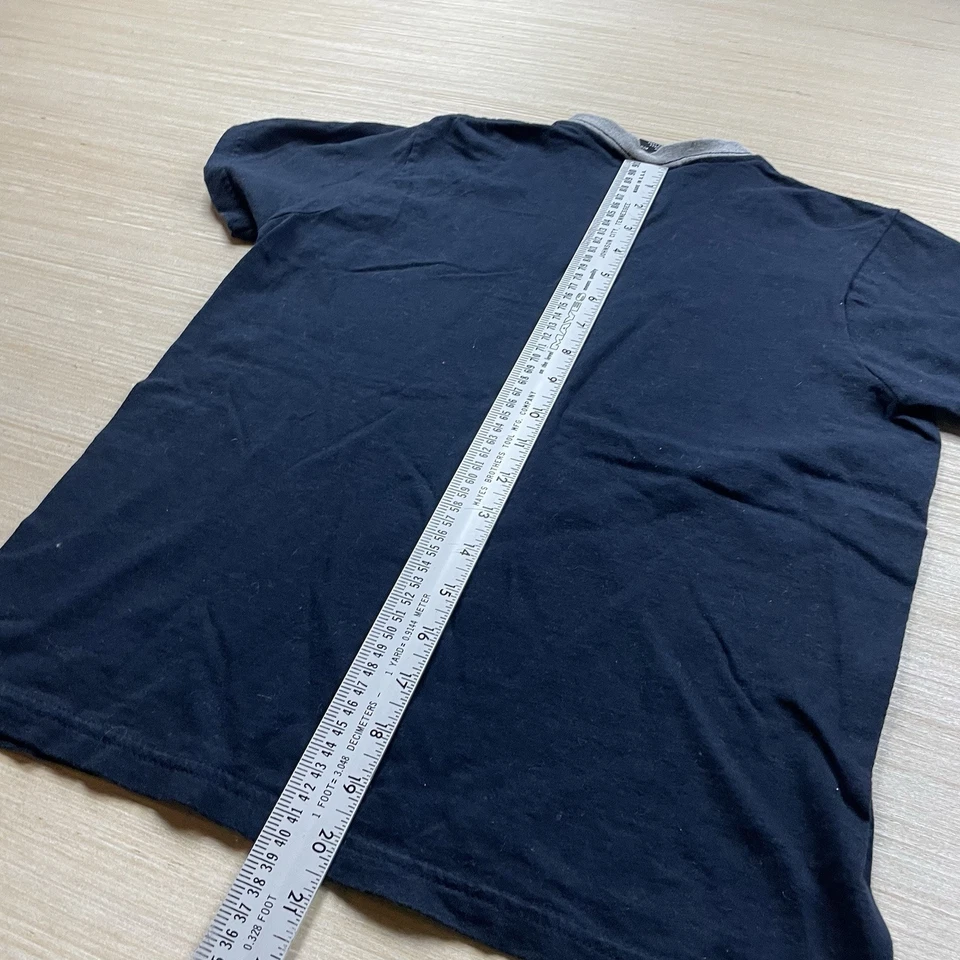 Polo Jeans Ralph Lauren Vintage 90s Y2K Babydoll Top T Shirt S Spell Out Star - Image 4 of 4