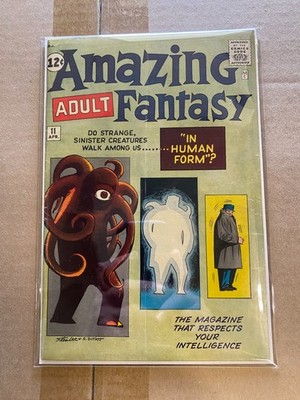 Amazing Adult Fantasy #11 Stan Lee, Steve Ditko - Early Marvel Comics (1962)