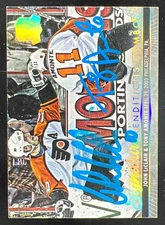 2023-24 Upper Deck The Cup Renditions Combos #LA John LeClair Tony Amonte Auto