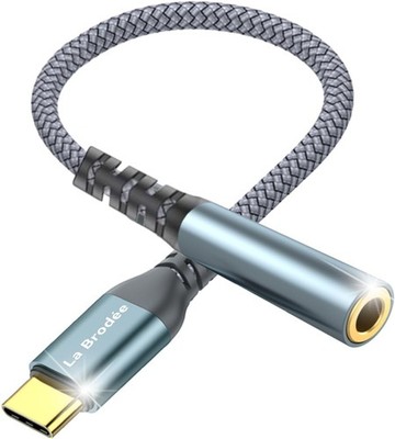 USB C auf 3,5mm Klinke, Typ C Kopfhörer Aux Digital Audio Ohrhörer... 