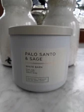 1 Bath & Body Works PALO SANTO SAGE Large 3-Wick Scented Candle 14.5 oz