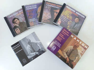 Delos Hanson: Symphonies First Complete Edition CD Box Set mit Booklet
