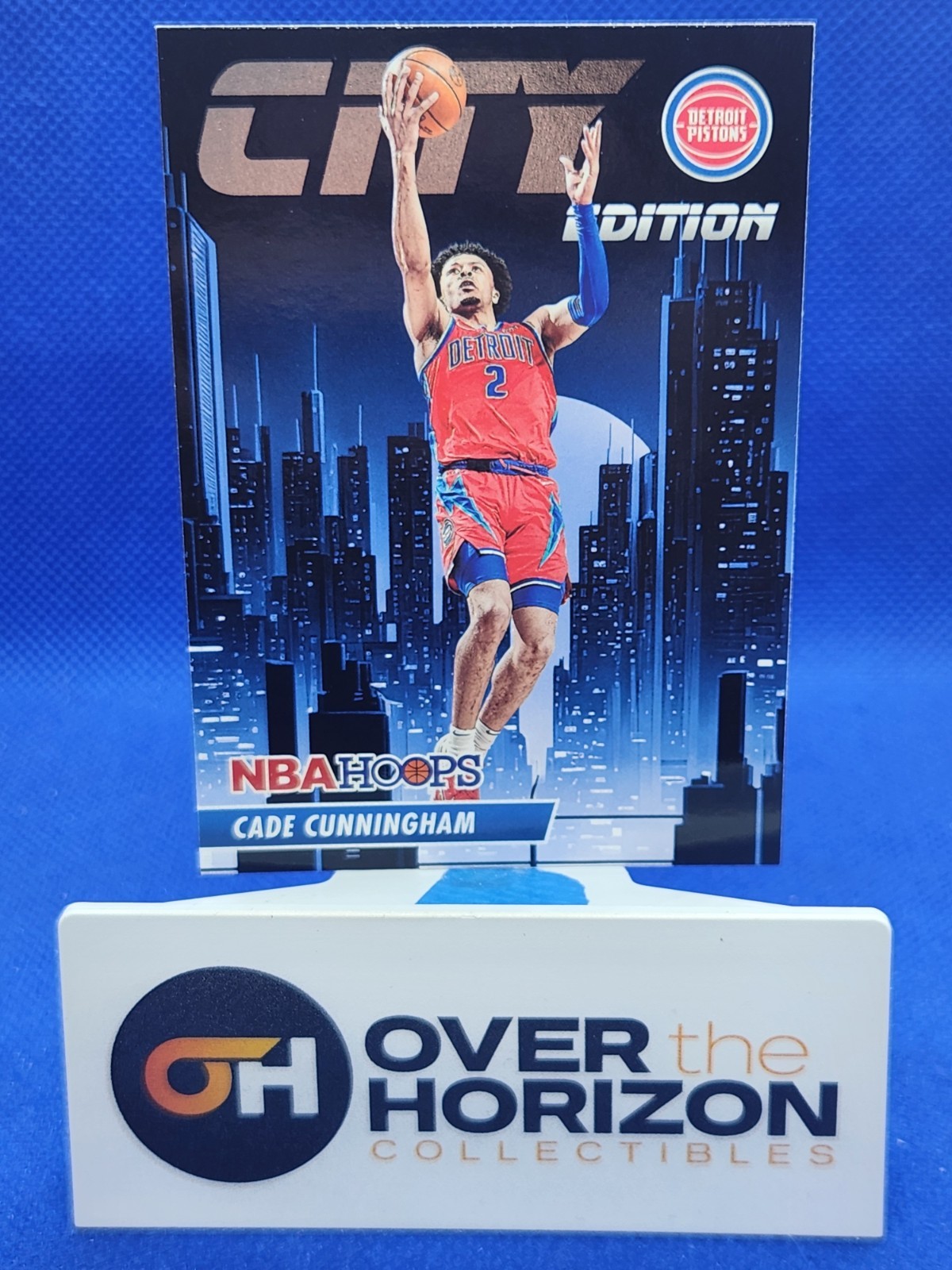 2023-24 Panini NBA Hoops - City Edition Cade Cunningham #4