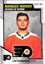 2020-21 OPC O-Pee-Chee Kirill Ustimenko Marquee Rookie RC #641
