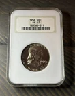 1956 Franklin Half Dollar Proof NGC PF67 90% SILVER Gem Proof