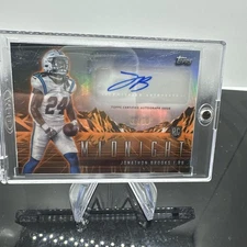 Jonathan Brooks 2024 Topps Midnight Rookie Horizon Auto Dusk /50 RC