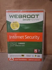 Webroot SecureAnywhere Internet Security 2006-2017 - Brand New