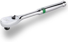 Sk 14 Drive Ratchet Handle Pear Head 90-tooth Ratchet Alloy Steel With Cont...