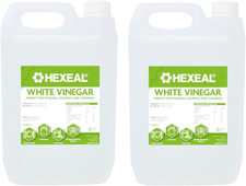 White Vinegar 10L – 2 X 5L of Food Grade White Vinegar for Cooking, Cleaning, Pi 1.11 per litre