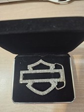 Harley Davidson Bedazzled Belt Buckle, Limited Addition