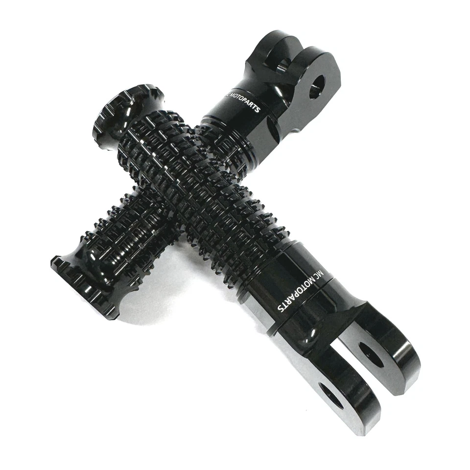 Para Honda CBR600 F4i FS Sport 01-05 06 07 CNC SHADOW Rider estriberas delanteras negras Foto 4 de 4