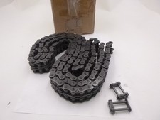 10 feet 60-2 Duplex Double Strand Roller Chain  2 Connecting Links
