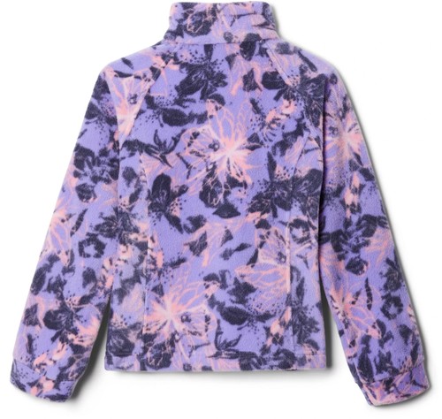 COLUMBIA YOUTH GIRLS BENTON SPRINGS FLEECE JACKET BLACK SIZE MEDIUM 10-12 NWT - Picture 3 of 3