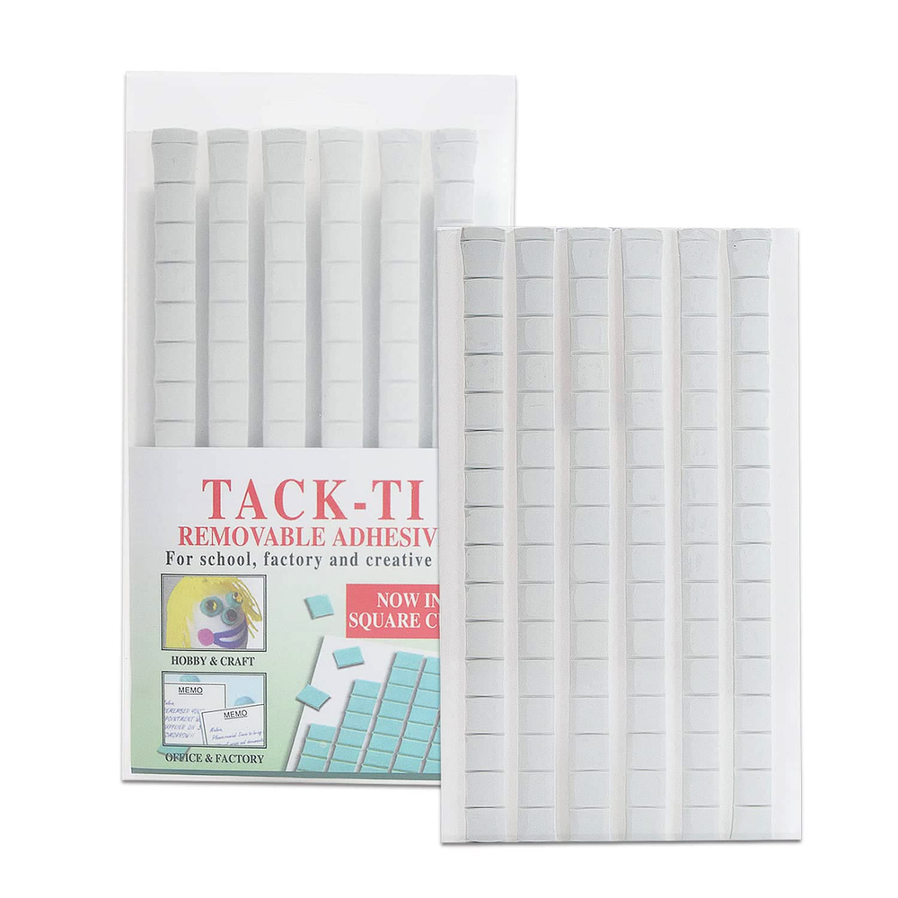 204 Pcs Poster Putty Sticky Tacky Putty, Non-Toxic Adhesive Mounting Putty Reusa