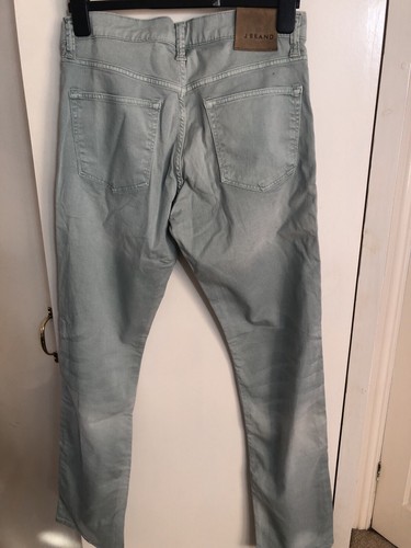 JBrand ‘Kane’ Slim Straight Leg Weathered Breeze Green Jeans . Size 32. NWT - Picture 3 of 6
