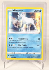 Glastrier Holo Rare 51/196 Pokemon Card 2022