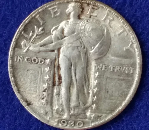 1930 Standing Liberty Quarter - About Uncirculated Details