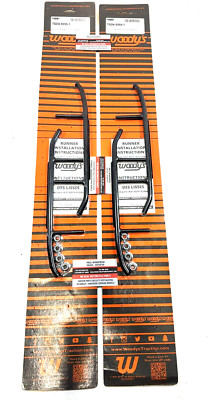 2 PACK Woodys 6'' Carbides Flat Top Runners Precision Ski-Doo 02-05 - TSD4-9255