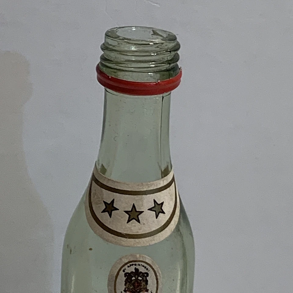 Botella miniatura vintage de coñac Courvoisier vacía Francia Brandy de Napoleón Foto 3 de 4