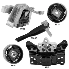 Engine Motor Mounts & Transmission Mount 5PCS for Audi A3, A3 Quattro L4-2.0L