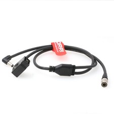 Hirose 4 Pin to DC 2.5mm with P-tap power output cable for Sound Devices Zaxcom