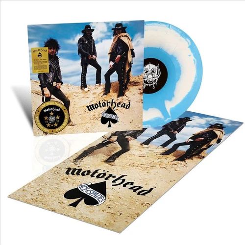 Motörhead – Ace Of Spades - Blue & White LP Vinyl Record 12" - NEW Sealed