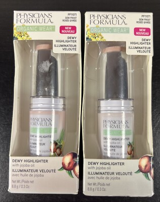 Lot Of 2 - Physicians Formula Highlighter, Dew Frost. SEE DESCRIPTION