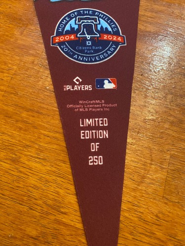 2024 Phillies vs. Yankees Series --July 29-31-Match-Up Pennant--Limited to 250 - Picture 3 of 5