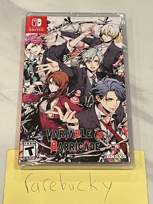 Variable Barricade (Nintendo Switch) NEW SEALED Y-FOLD MINT, RARE US AKSYS!