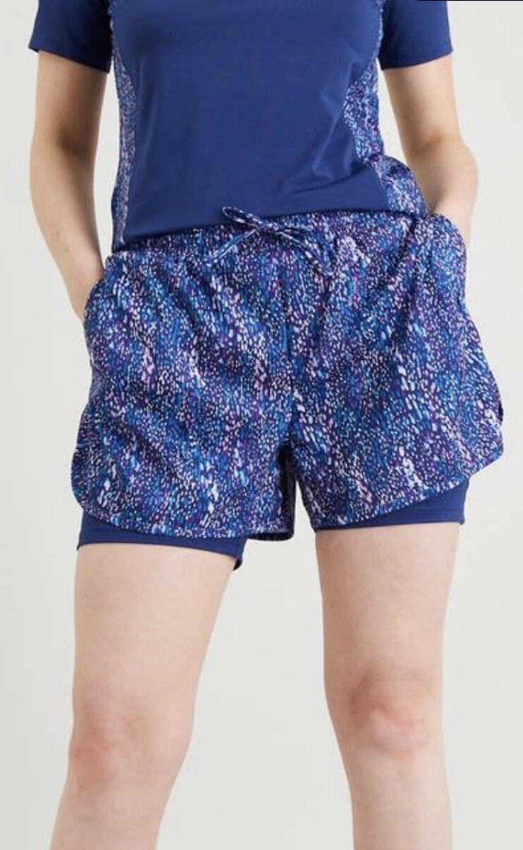 Women's 2 layer shop running shorts