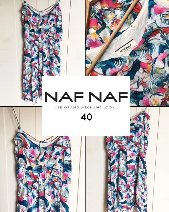 Robe fleurie NAF NAF 40