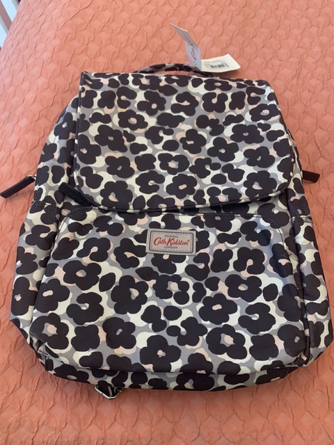 cath kidston leopard flower backpack