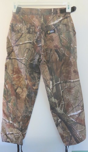 Realtree Camouflage Camo Pants Boys Youth L Scent Shield Hunting Adjustable - Picture 6 of 12
