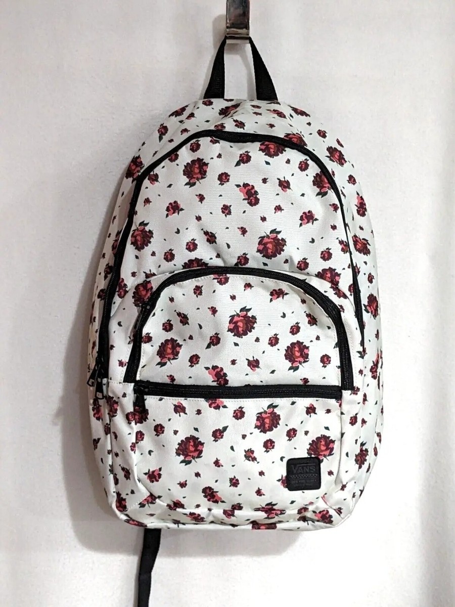 Vans Women/Girl Ranged 2 Floral Print Laptop Backpack  display picture 1