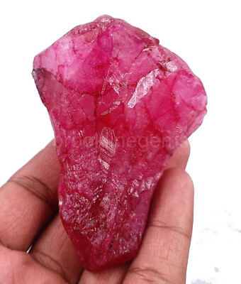 Dyed Natural Red Ruby 810.0 Ct Uncut Rough EGL Certified Loose