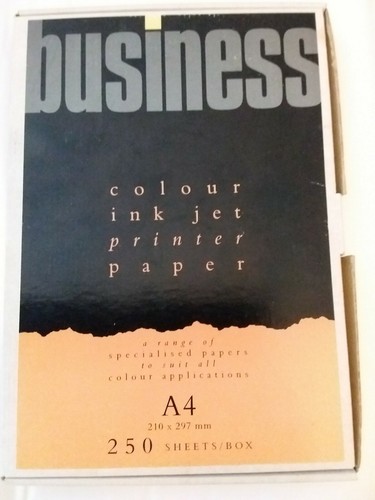 INK JET PRINTER PAPER - 170 COLOUR SHEETS OF A4 - BUSINESS COLOUR - Bild 5 von 10