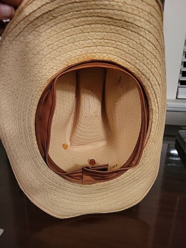 Stetson cowboy hat 7 3/8 Lots Of Pins - Picture 6 of 6