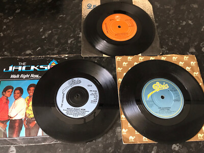 The Jacksons - Shake Your Body / Walk Right Now / Lovely One - 7  Singles Bundle