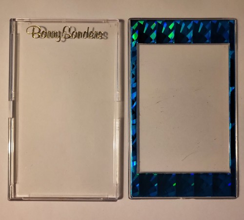 Barry Sanders Plastic 3x5 Snap Lock Design Sports Card Guard Holders - New - Picture 2 of 3
