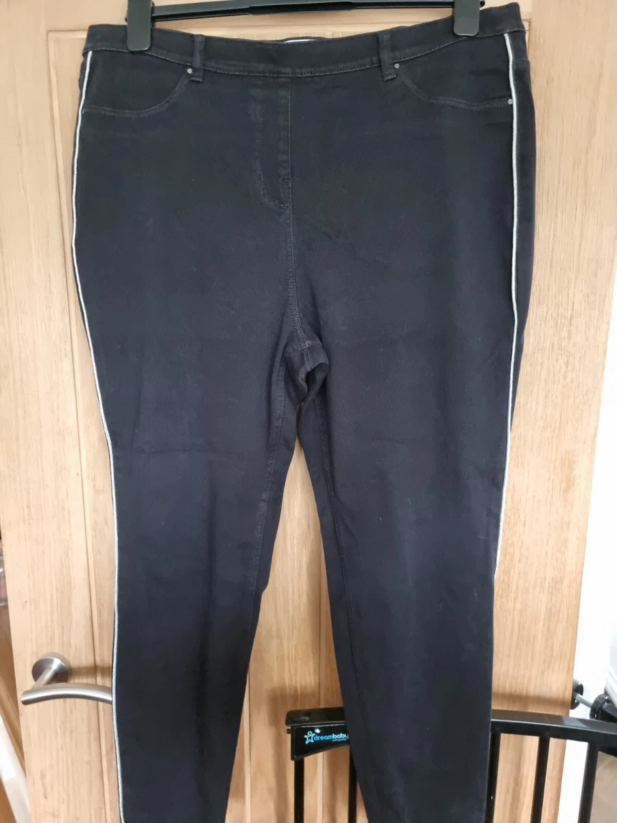 Buy Jersey Denim Leggings from Next