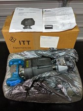 ITT Dia-Flo 1" PTFE Lined Weir Valve w/ A215 Diaphragm Actuator & Prism Sensor